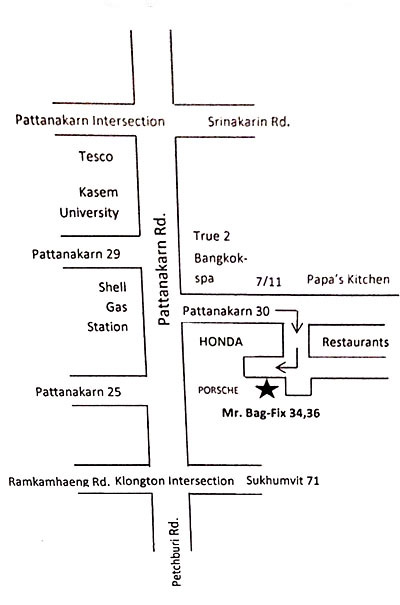 แผนที่ บริษัท แบ็กเอสเตท จำกัด